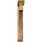 Ekena Millwork Imperial Traditional Smooth Bracket w/ Offset Brace, Western Red Cedar, 5 1/2"W x 34"D x 40"H BKT0604X34X40IMP01SWR - alternate 3